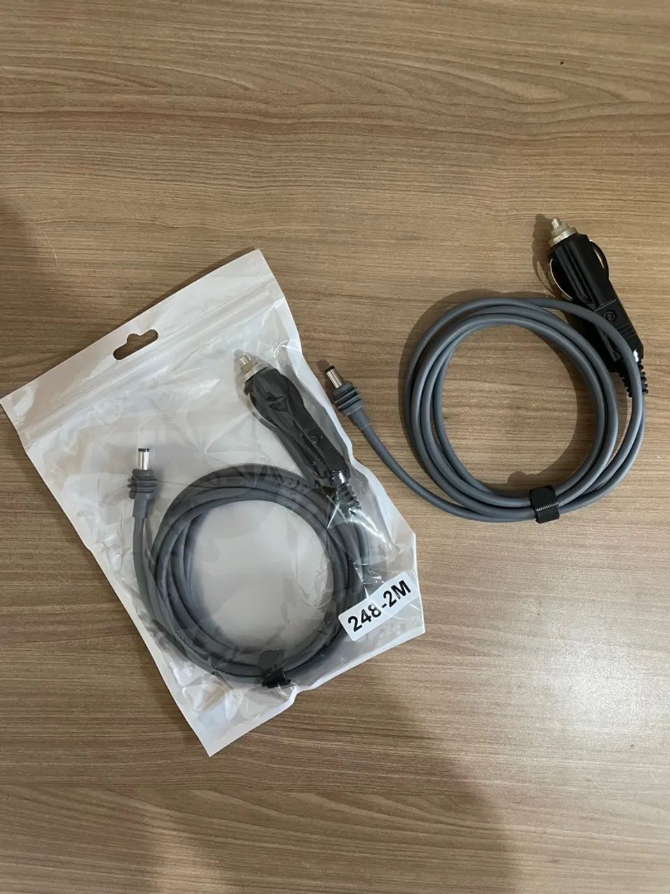 Cabo 12/24V para Starlink Mini 2 metros cinzero