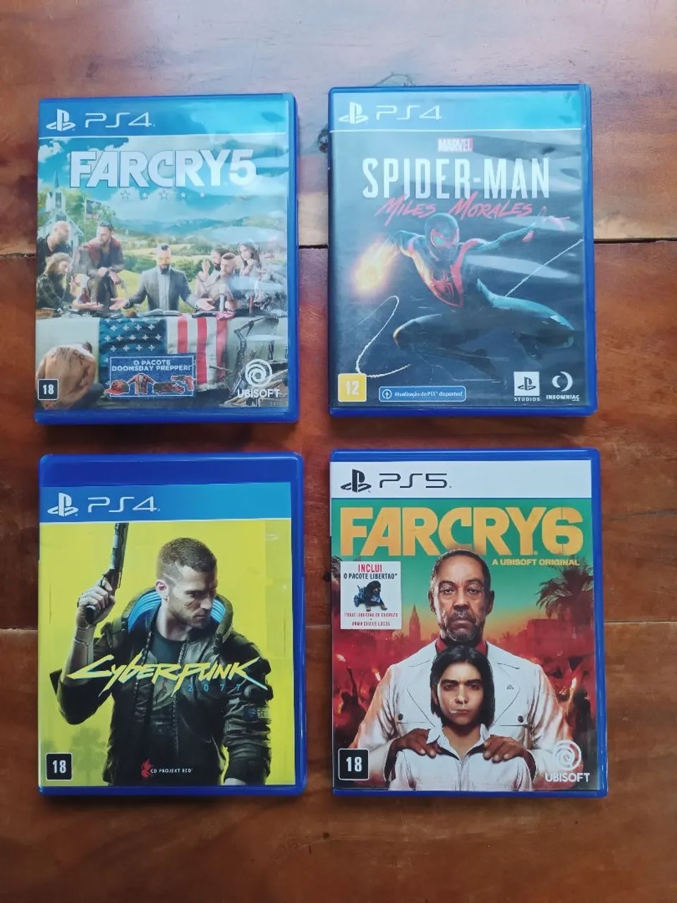Combo de jogos, PS4 e PS5