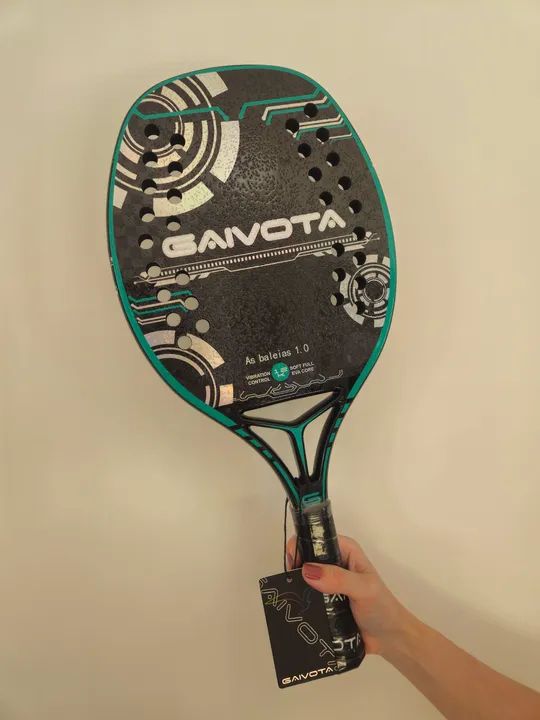 Raquete Beach Tennis - NOVA - Carbono 12k - Foto 4