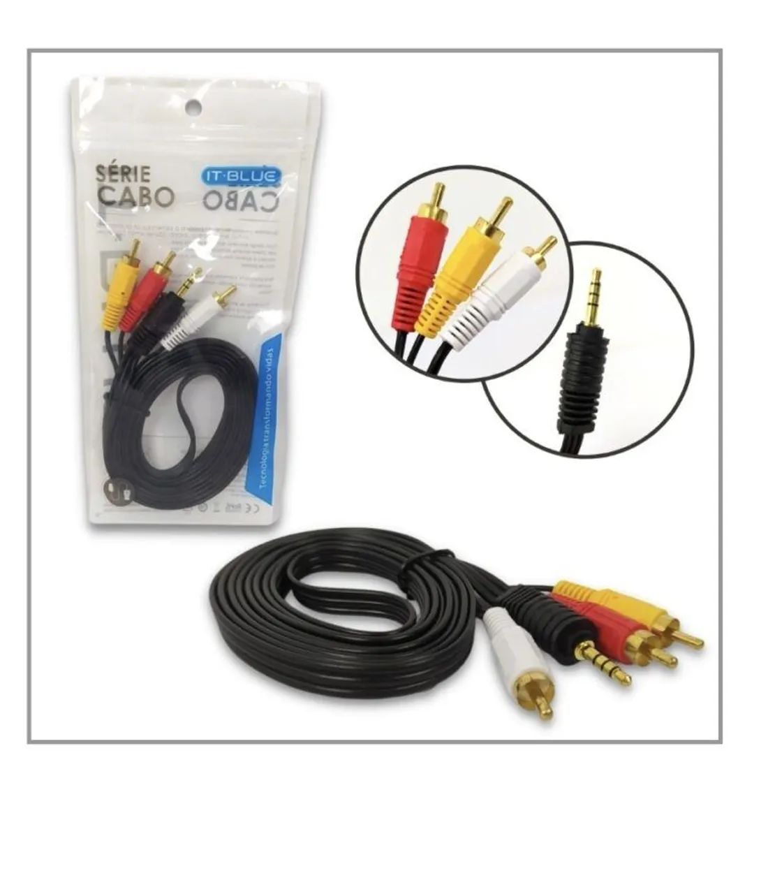Cabo P3 x Rca 1.5 Metros 