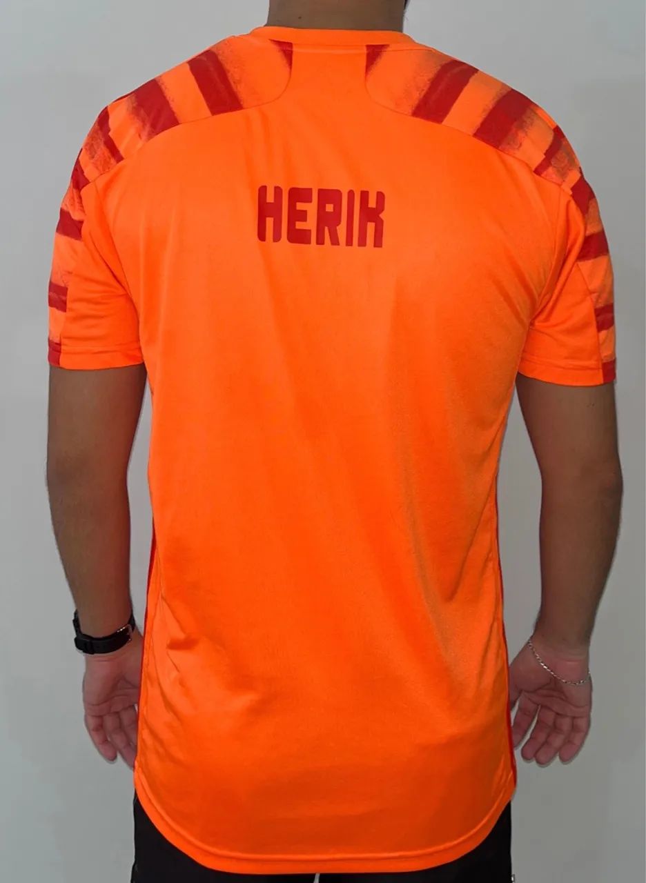 Camisa Internacional Adidas Laranja - Foto 2