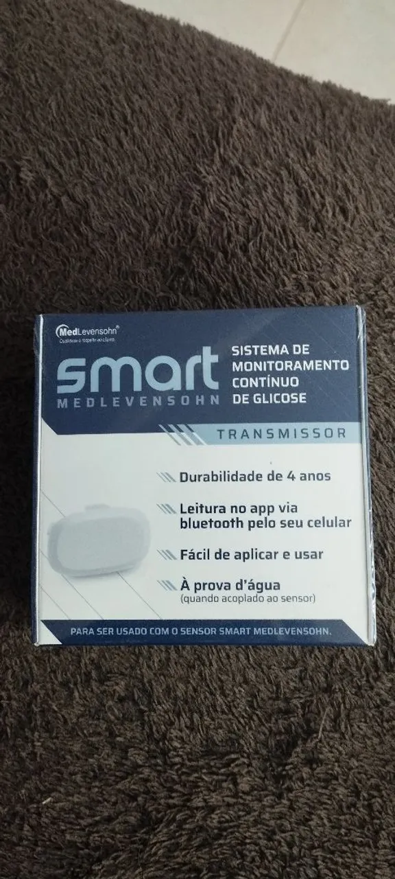 Transmissor Smart MedLevensohn - Monitoramento Contínuo Glicose