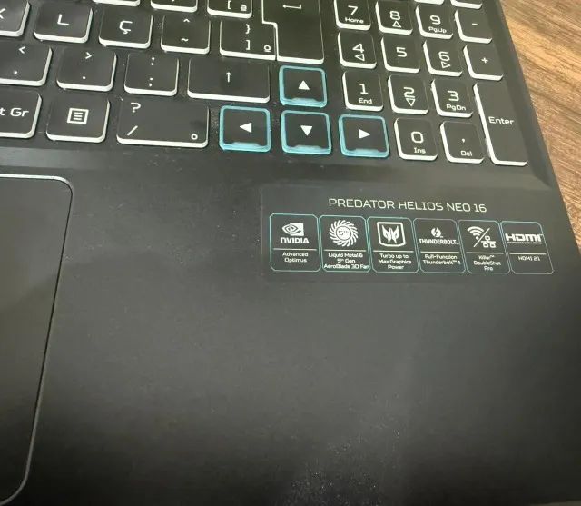 Notebook Rtx 4050 I7-13700hx /Tela 16 polegadas / 32GB RAM SSD 512 / $5.500,00 - Foto 3