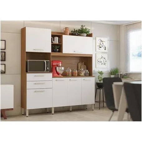 Armário de Cozinha Off White 