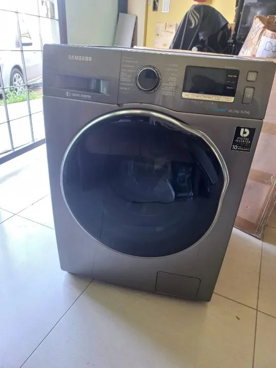 ? Lavadora Samsung EcoBubble 10,2Kg  - Usada, em ótimo estado! ?
