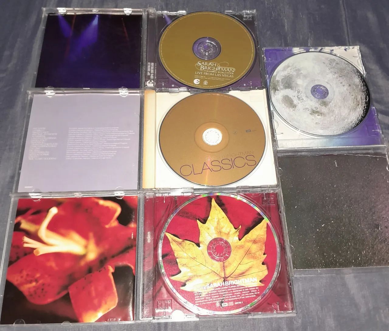Lote 7 cds e dvd sarah brightman-leia - Foto 3