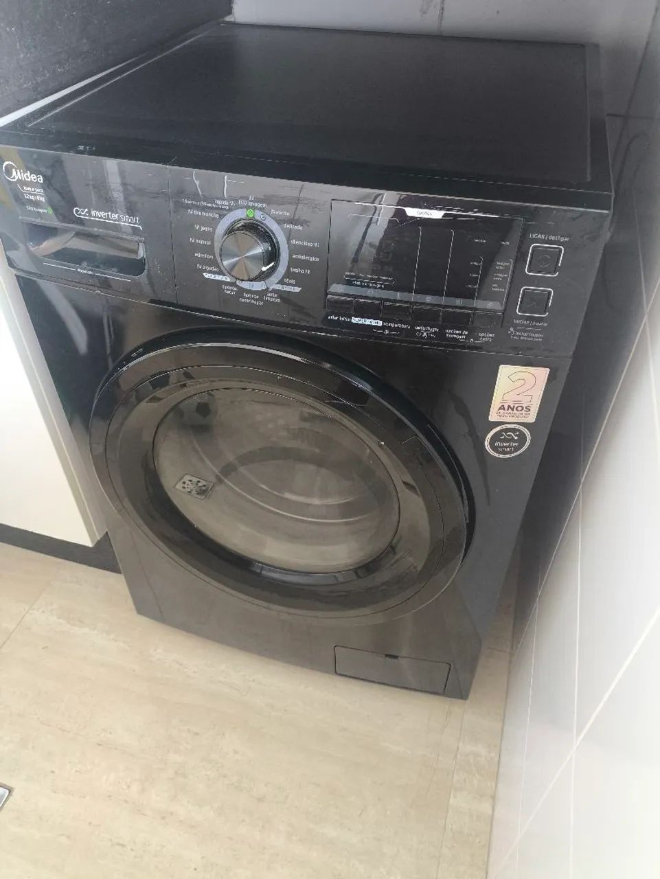 Máquina de Lavar e Secar 12kg - Inverter Smart - 2 Anos de Garantia - Foto 4