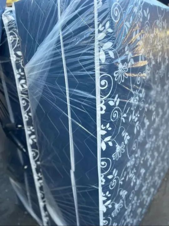 CAMA BOX CASAL- (Espuma 9cm) - Foto 4