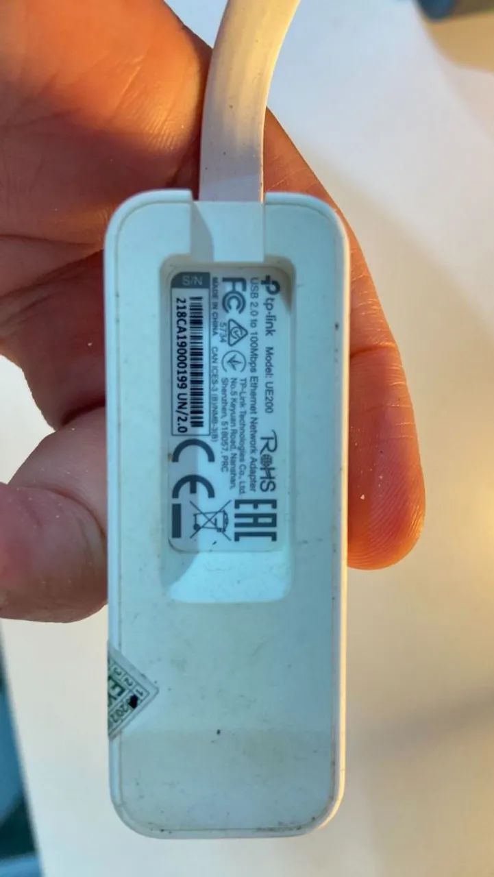 Adaptador Ethernet USB TP-Link UE200 - Foto 3