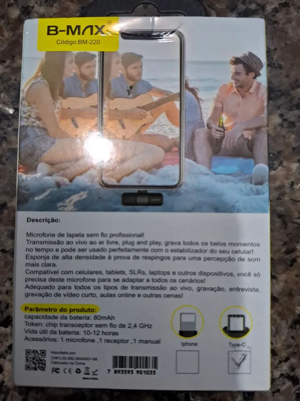 microfone de lapela sem fio ,wirelles64175970780163122