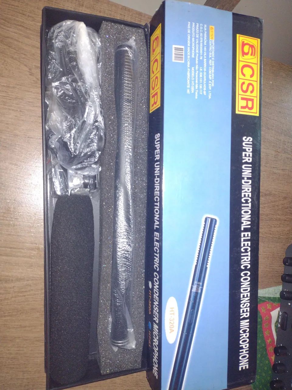 Microfone condensador CSR HT-81 uni-direcional  - Foto 2