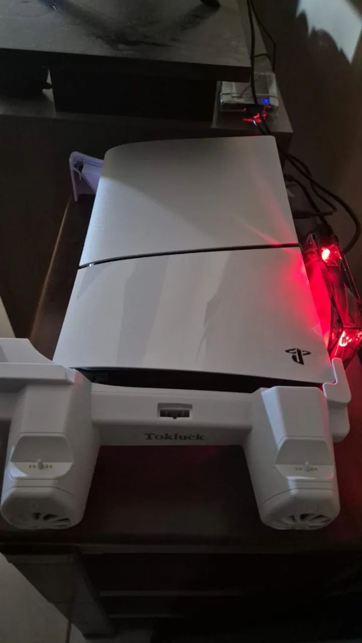 Ps5 + HD 1Tb + Suporte de console - Foto 4