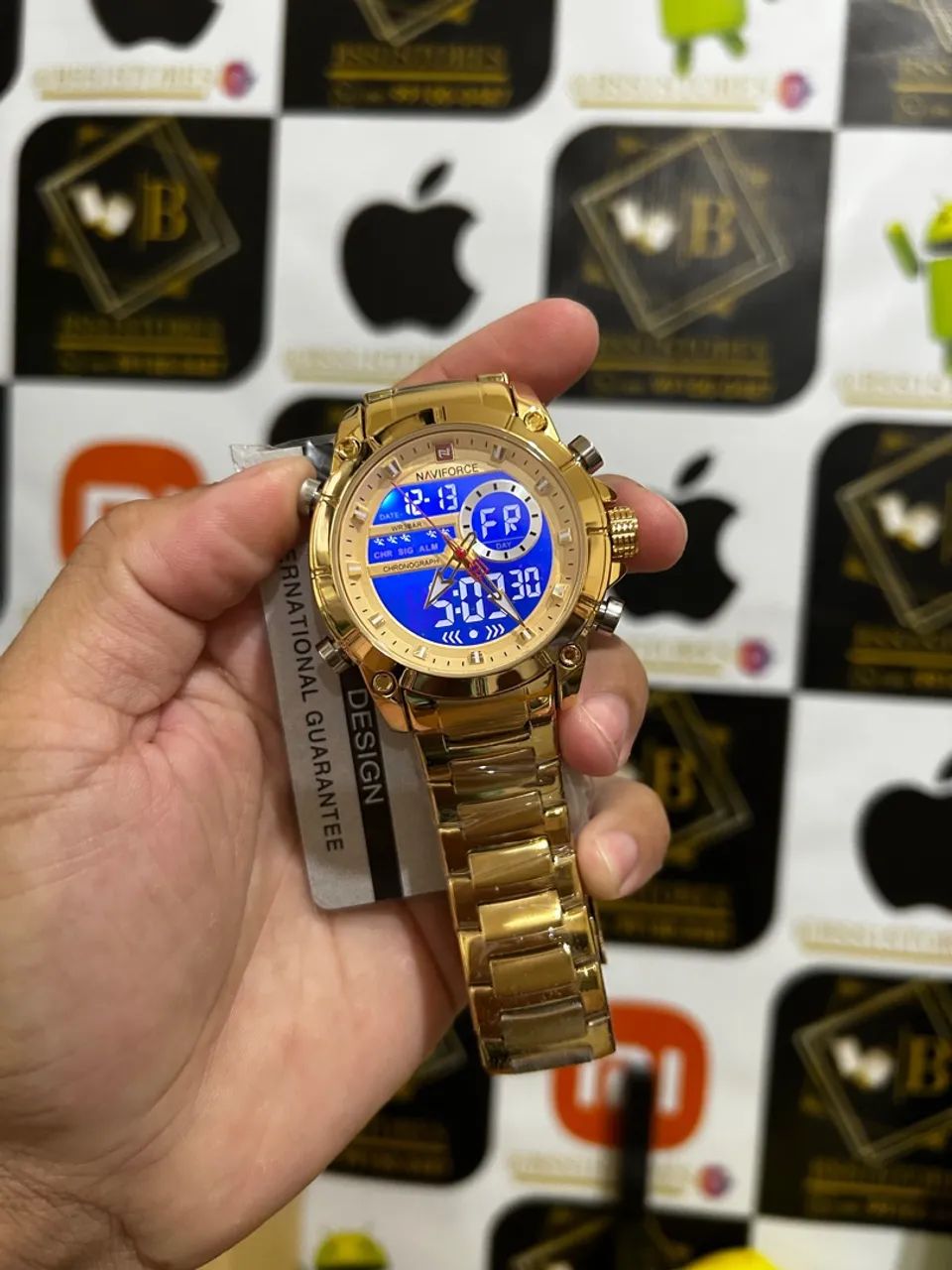 Relógio Naviforce original a pronta entrega 
