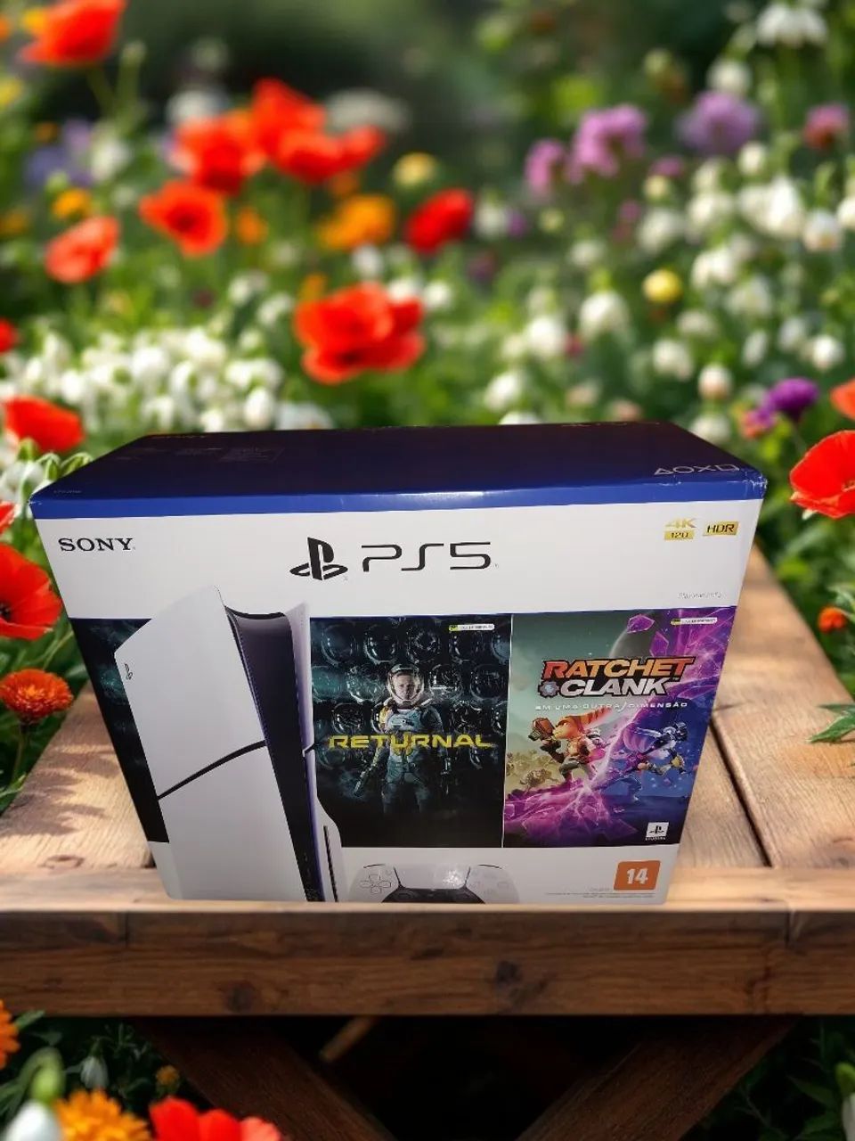 Caixa original zerada do PS5, Obs.leia a descrição 