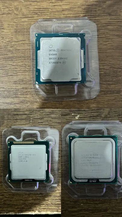 Processadores Intel (Leia a descrição)