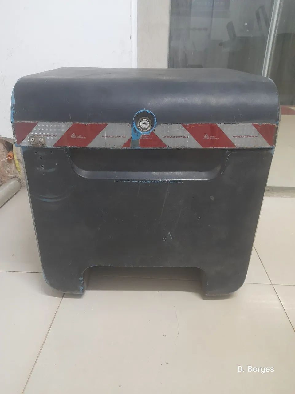 Bau para moto loggi 120lt - Foto 2