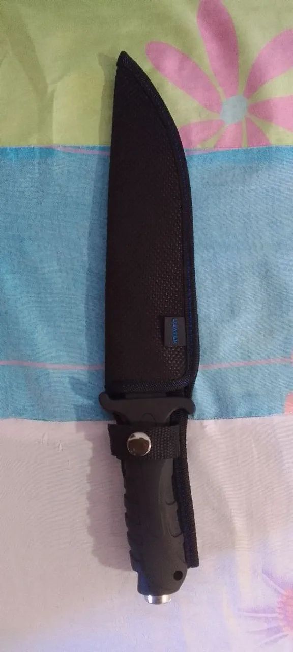 Faca Tática Militar e Acampamento - Luatek - Foto 5