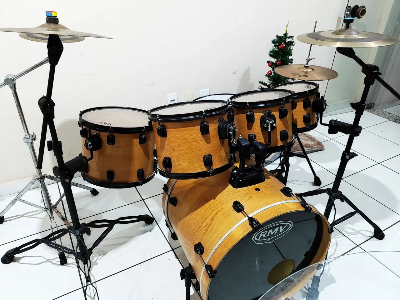 Bateria Acústica completa  - Foto 4