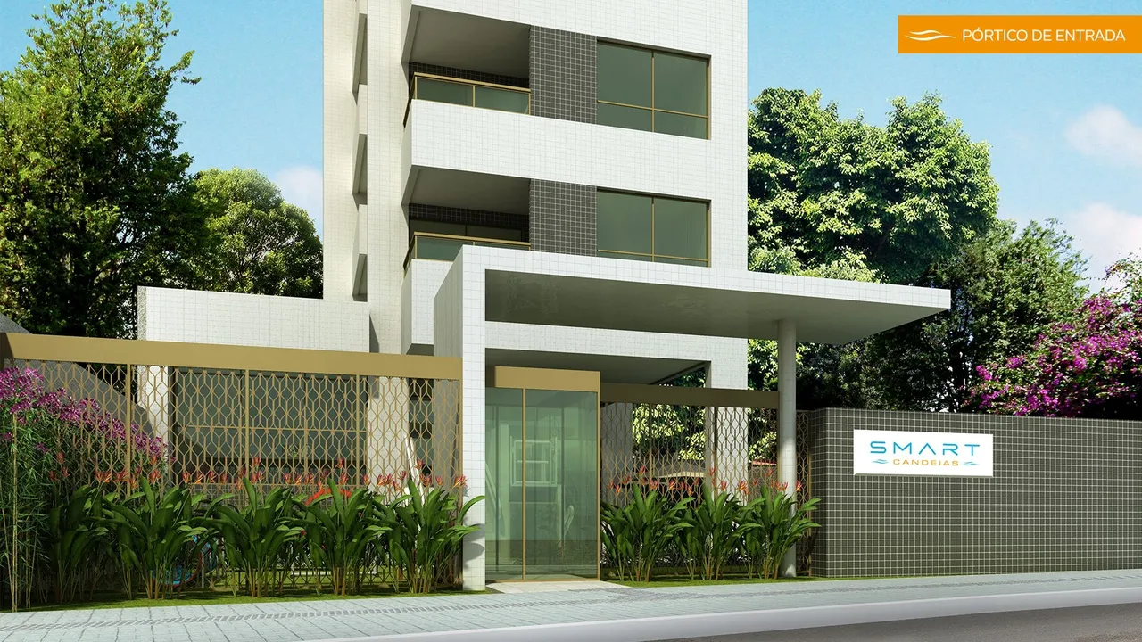 Empreendimento Novo em Candeias - Stúdios A partir de 23m² - Área de Lazer Completa - 01 V