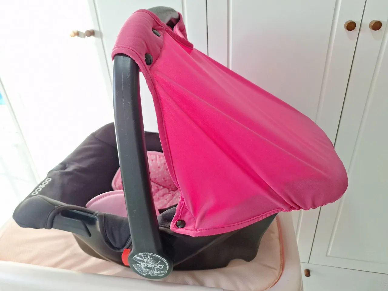 Bebê Conforto Cosco Bliss Rosa - Foto 4