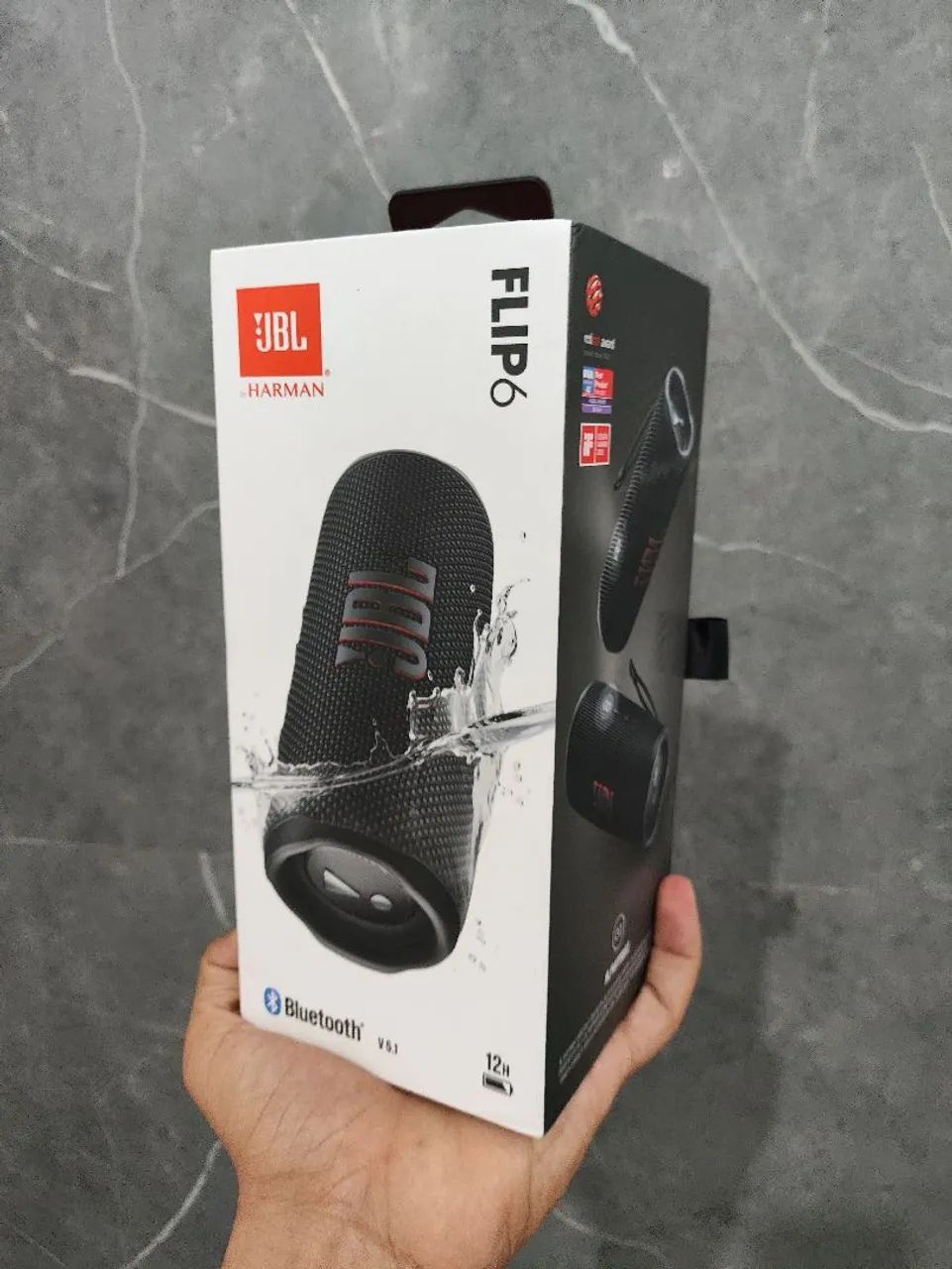 Caixa de Som JBL Flip 6 - Som Potente e Portátil - Foto 3