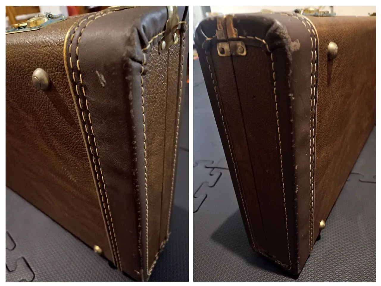 Hardcase Fender Deluxe Brown USA (troco) - Foto 5