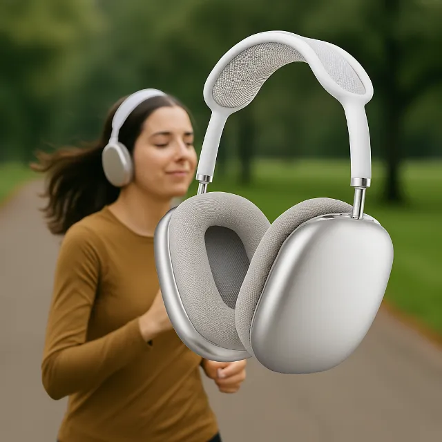 Fone de ouvido Bluetooth Kapbom KAP9 Sem Fios Novo Loja Coimbra Computadores