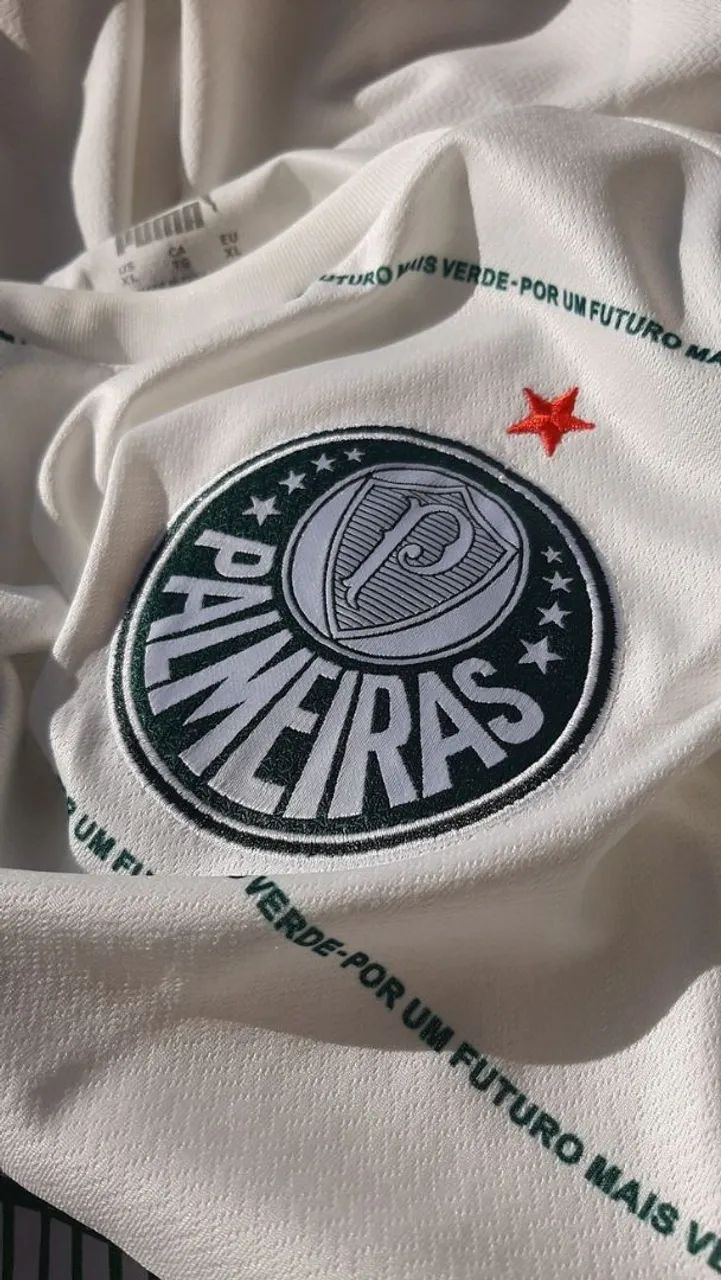 Camiseta Palmeiras importada icônica - Tamanho G - Foto 2