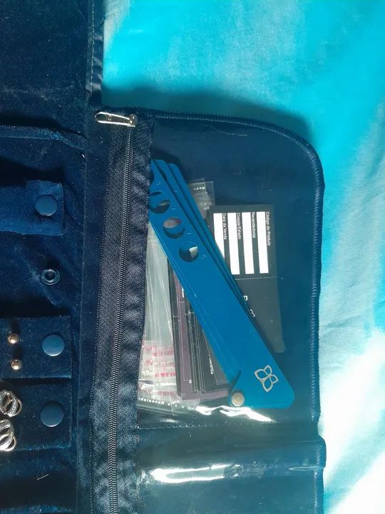 Porta Joias Rommanel várias  pulseiras brincos anéis  - Foto 4