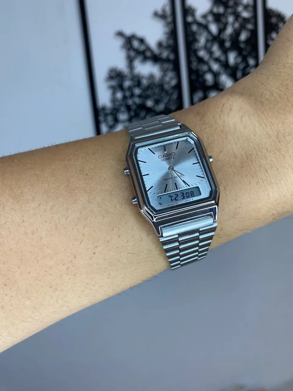 Relógio casio vintage aq230 - Foto 4