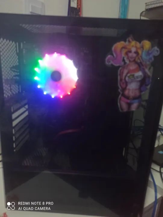 PC GAMER RYZEN COM FONTE CORSAIR - Foto 2