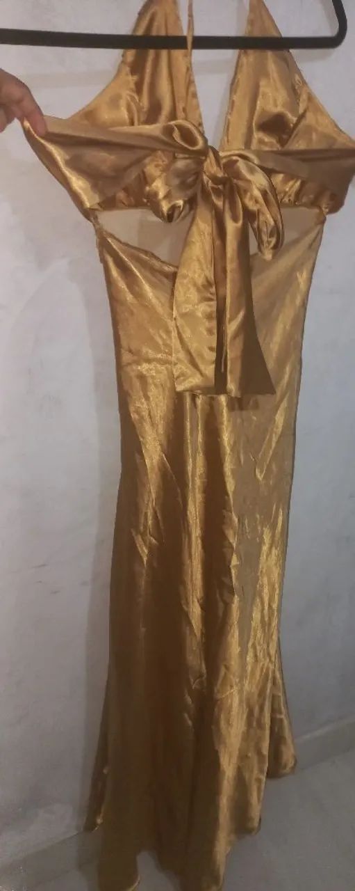 Vestido dourado - Foto 2