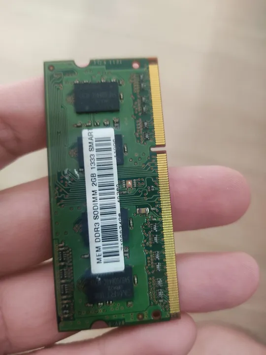 Memória Notebook RAM DDR3 2GB SODIMM 1333Mhz