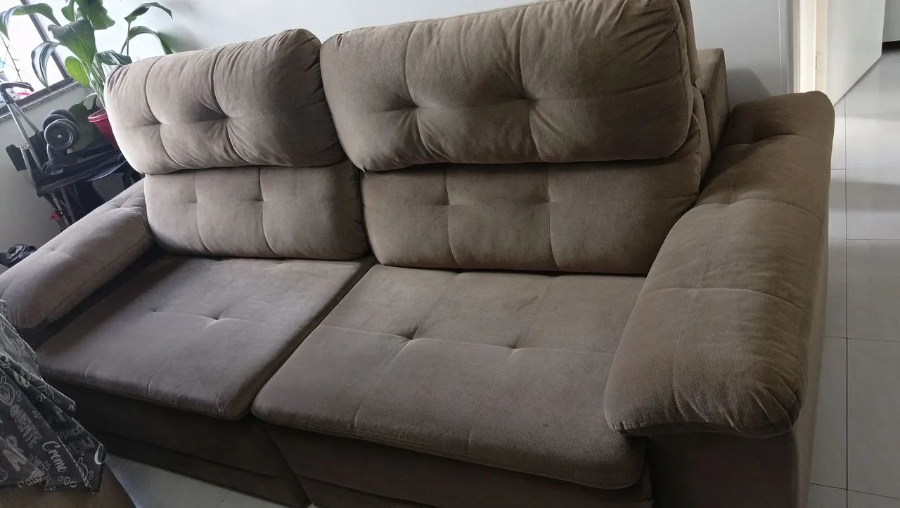 Sofá retrátil  Suede