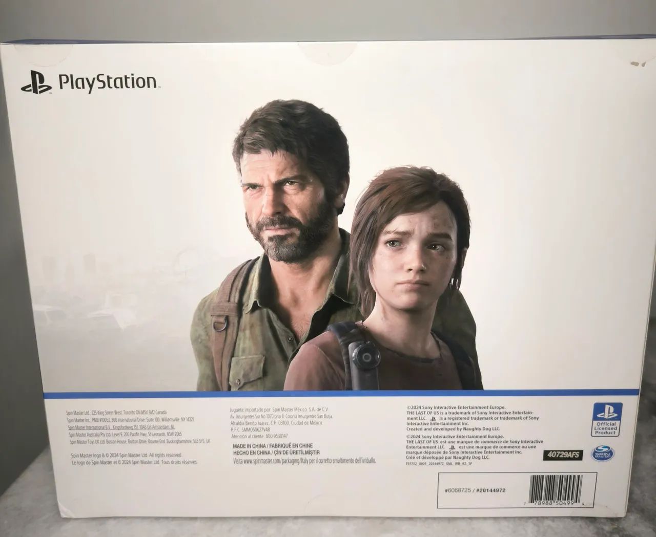 The Last of Us - Joel & Ellie spin master original lacrado  - Foto 3