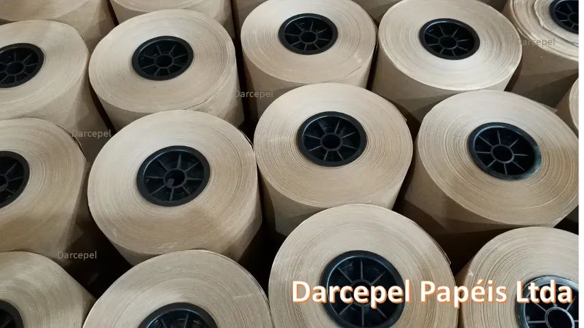 BOBINA DE PAPEL KRAFT NATURAL