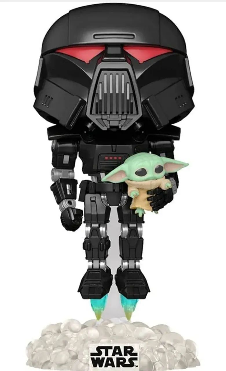 Pop Vinyl - Star Wars - Dark Trooper com Grogu 488