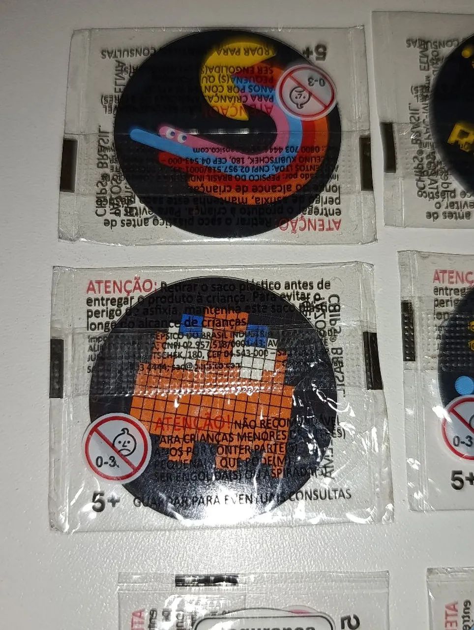 Lote de 9 Tazos Elma Chips Pac Man 2020  - Foto 3