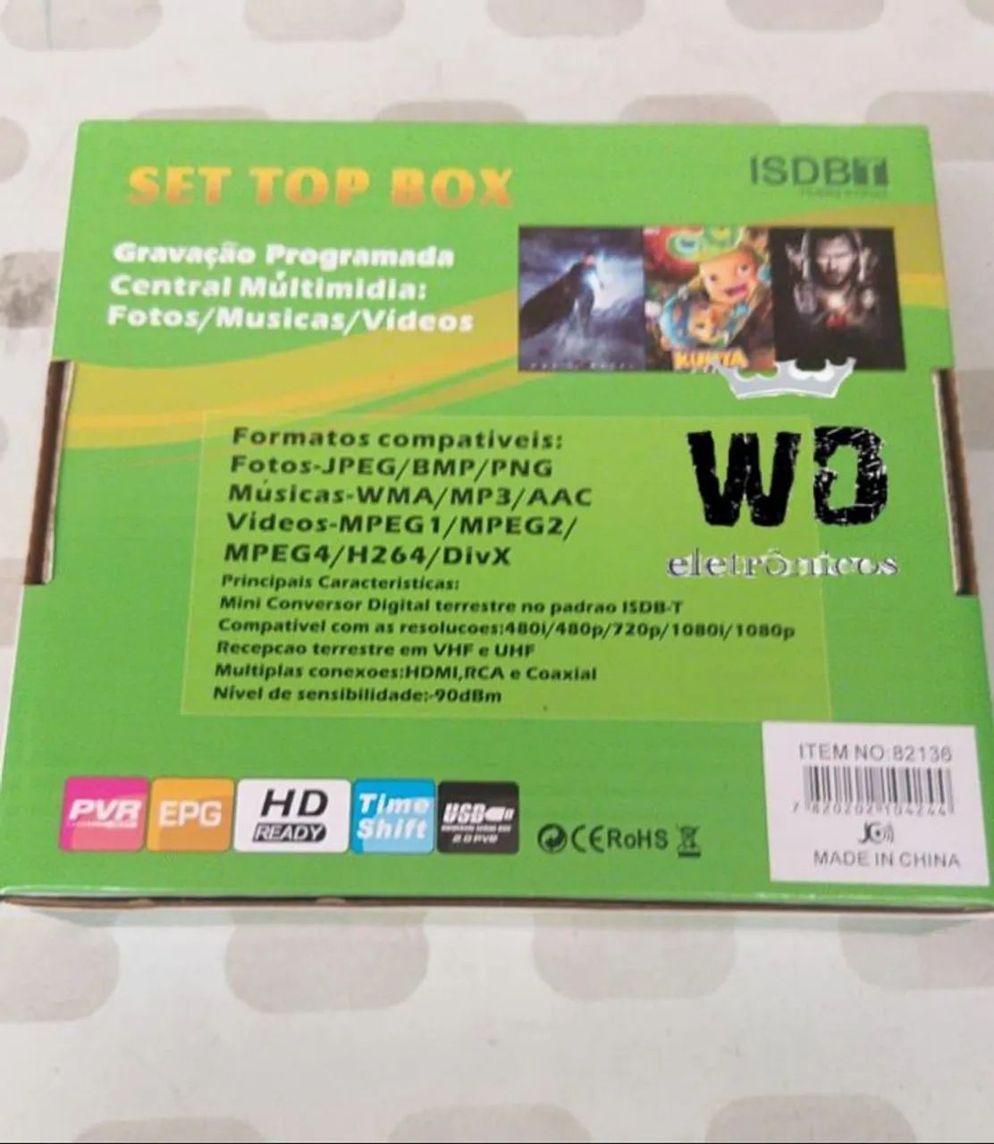 Receiver Digital ISDB-T Full HD - Foto 3