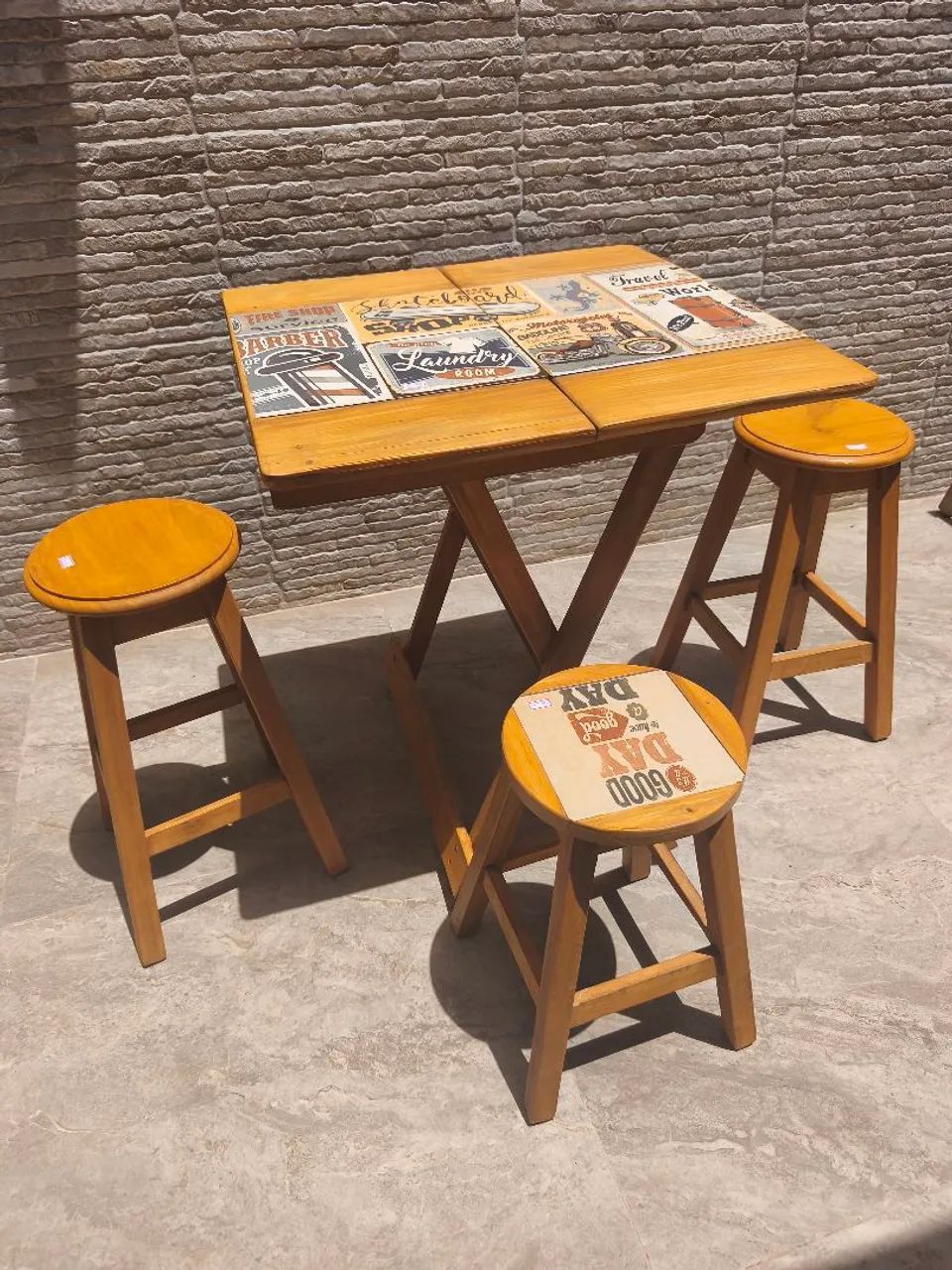 Mesa de abrir e fechar retrô  - Foto 4