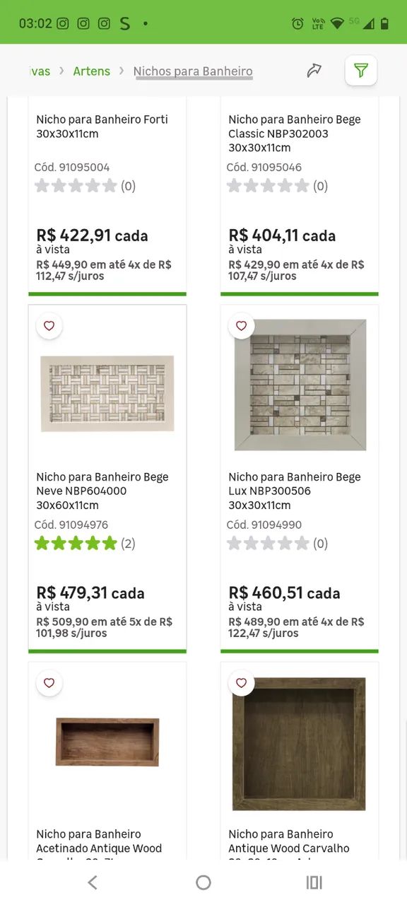 Nicho para banheiro Anticatto 30x60 - Foto 4