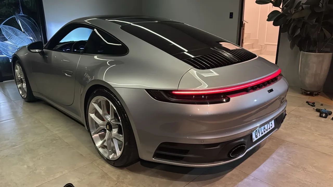 Porsche 911 Prata GT com Rodas forjadas estilo GT3 - Foto 2