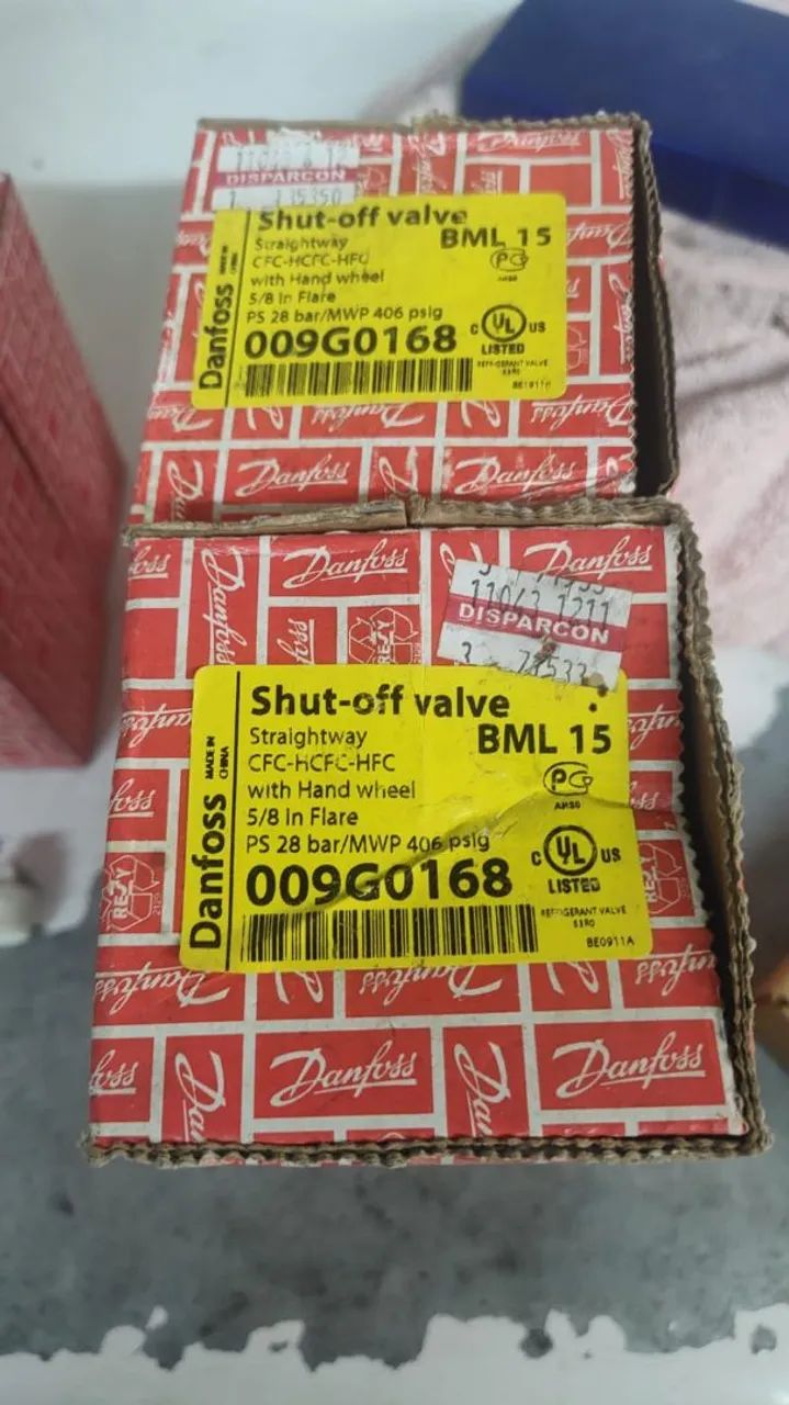 Válvula de diafragma de fechamento 