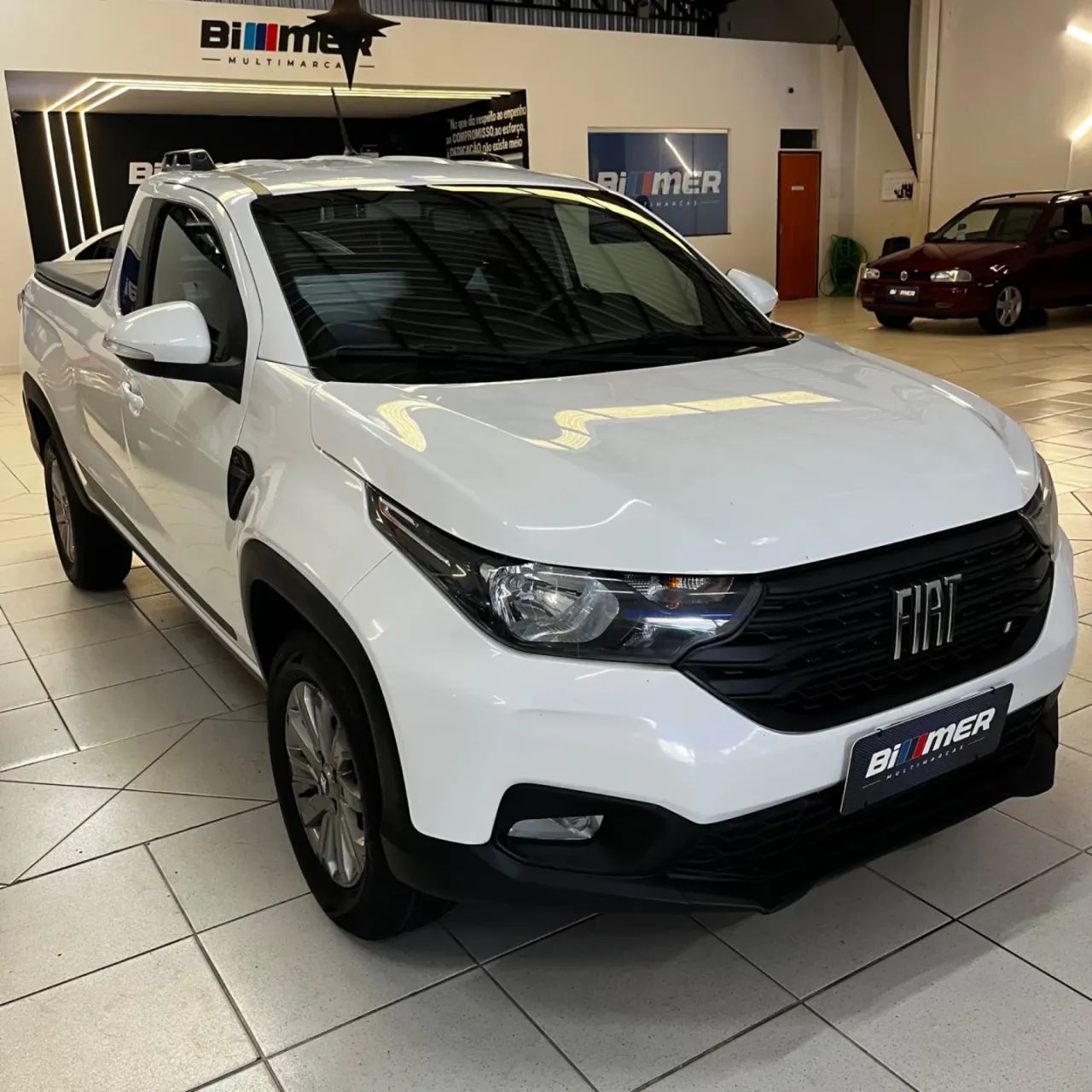 FIAT STRADA 1.3 FIREFLY FLEX FREEDOM CS MANUAL BRANCO 2021 - Foto 4