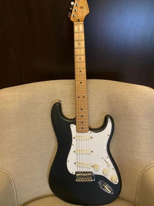 Stratocaster FENDER mex : captação Lace Sensor Gold + mid Boost "CLAPTON" - Foto 6