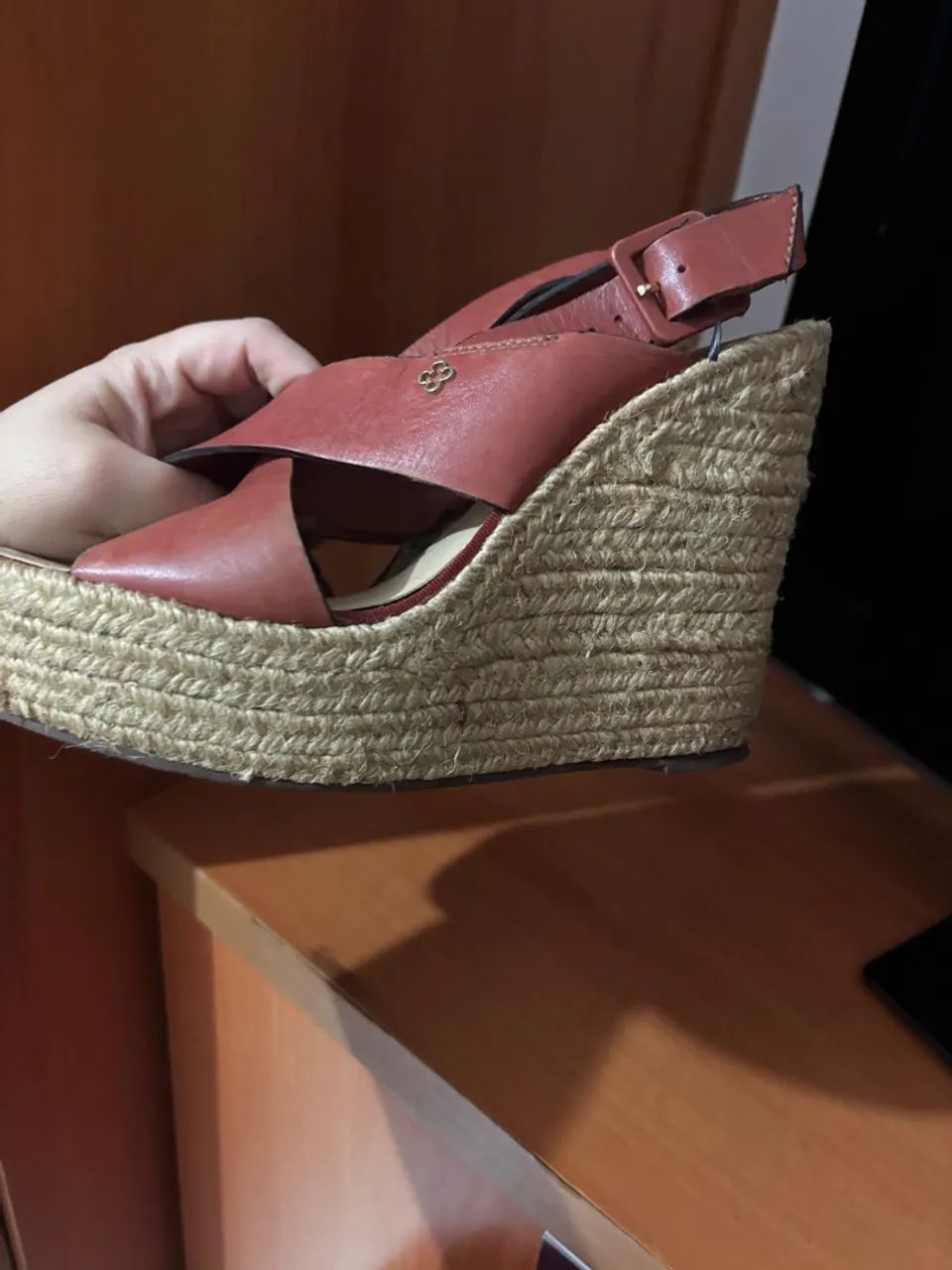 Sandália Capodarte marrom ( caramelo) - Foto 2