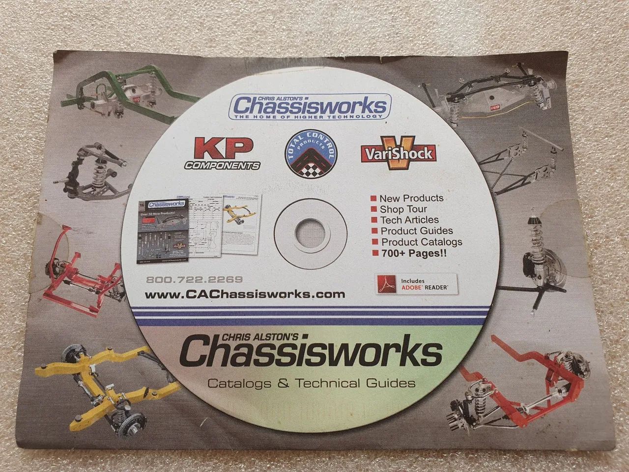 Chassisworks Chris Alston - CD Catálogos e Guias Técnicos +de 700págs