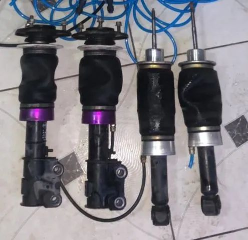 KIT SUSPENSÃO A AR - CASTOR AIR RIDE 10MM - Foto 2