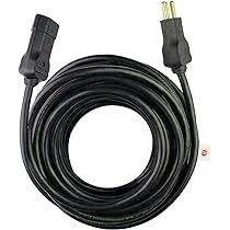 Extensão 25m Cabo PP Com Plugue x Tomada bivolt 110V 220V 2