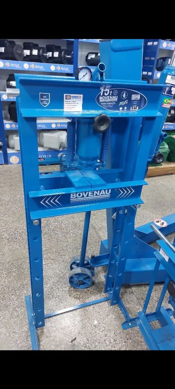 PRENSA HIDRÁULICA 15T PLUS BOVENAU - Foto 2